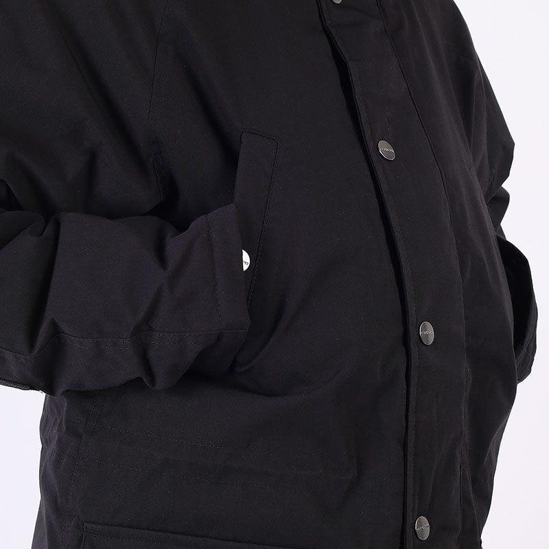 мужская черная куртка Carhartt WIP Trapper Parka I028129-black - цена, описание, фото 7